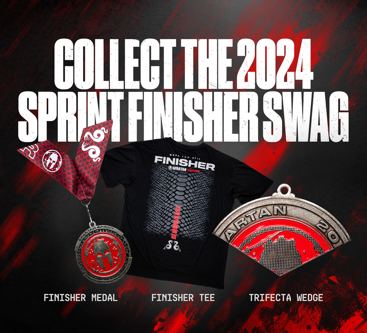 COLLECT THE 2024 SPRINT FINISHER SWAG